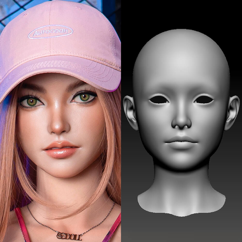 Custom Head,1000x1000-#020