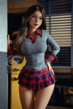 T161cm / 5ft3" C-cup Kitty.G (Full silicone body with realistic skin texture)