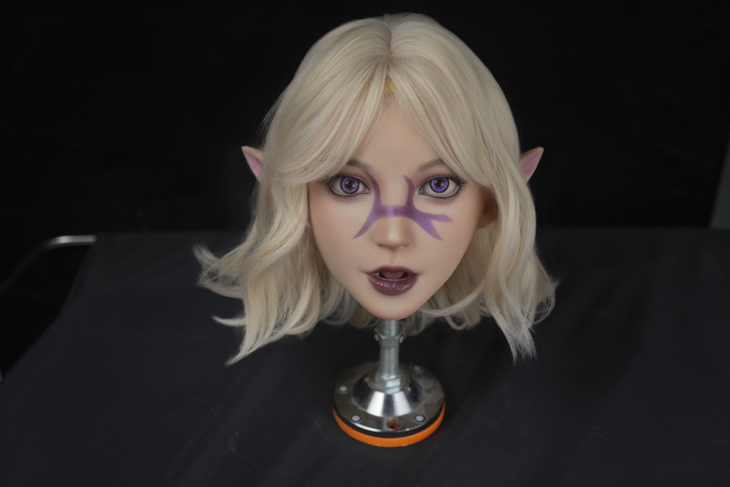 Small Imperfections: Single Silicone Elf Doll Head (No. 5)