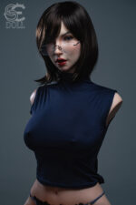 T114cm/3ft9" F-cup Natural Zoe Ellis.A Silicone Torso