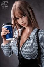 T161cm / 5ft3" C-cup Yuuki.K (Full silicone body with realistic skin texture)