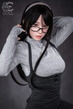 T153cm / 5ft0" A-cup Hinata.A (Full silicone body with realistic skin texture)